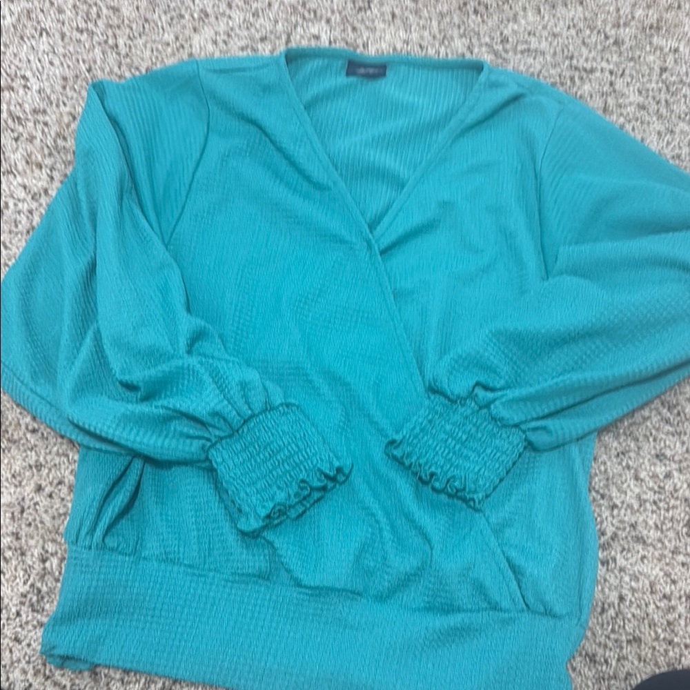 Teal Women's Long Sleeve Shirt